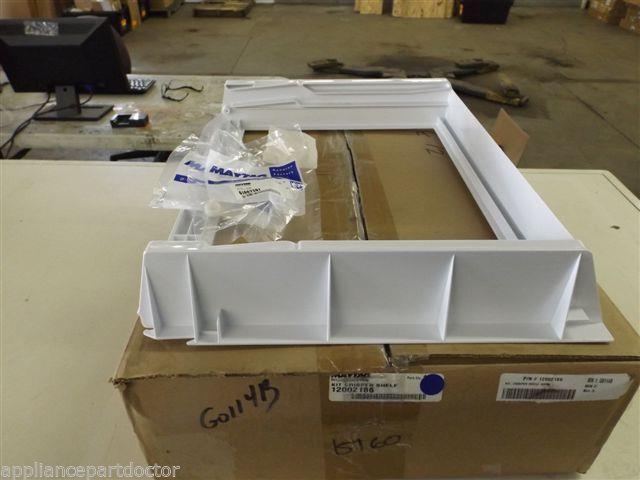 Maytag Jenn Air Refrigerator 12002186 Kit Crisper Shelf NEW IN BOX Maytag Jenn Air Refrigerator 12002186 Kit Crisper Shelf NEW IN BOX